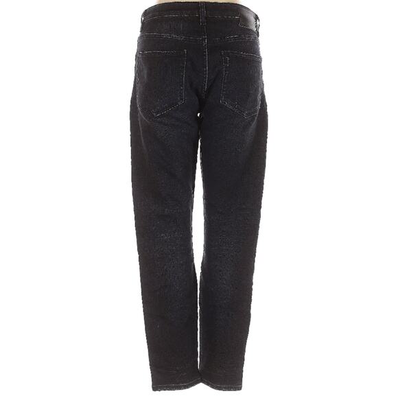 R13 Mid Rise Boy Skinny Jean Was 217 Stratford Clean Black 26 - Picture 5 of 12